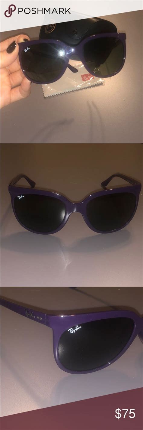 purple ray bans fake